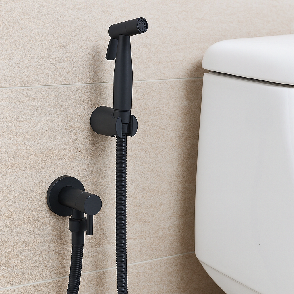 Bidet-Sprühgerät Wandmontage Verstellbarer Wasserstrahl 3