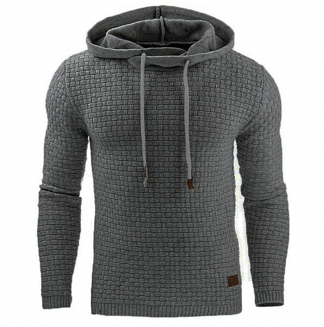 Variant image for Herren Hoodie Bequem Modern Baumwolle 80% Polyester-9