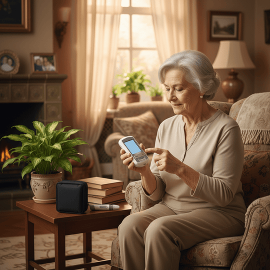 Bluetooth Cholesterinanalysator für die Gesundheitsüberwachung 0