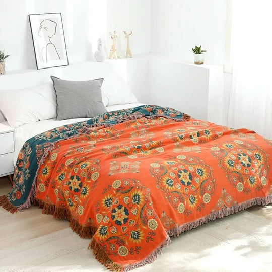 Boho-Decke für gemütliche Wohnräume 1