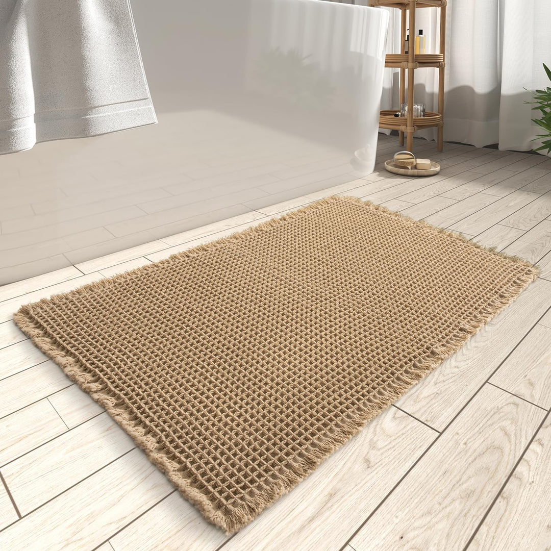 Boho Läufer Teppich für Bad und Küche 0