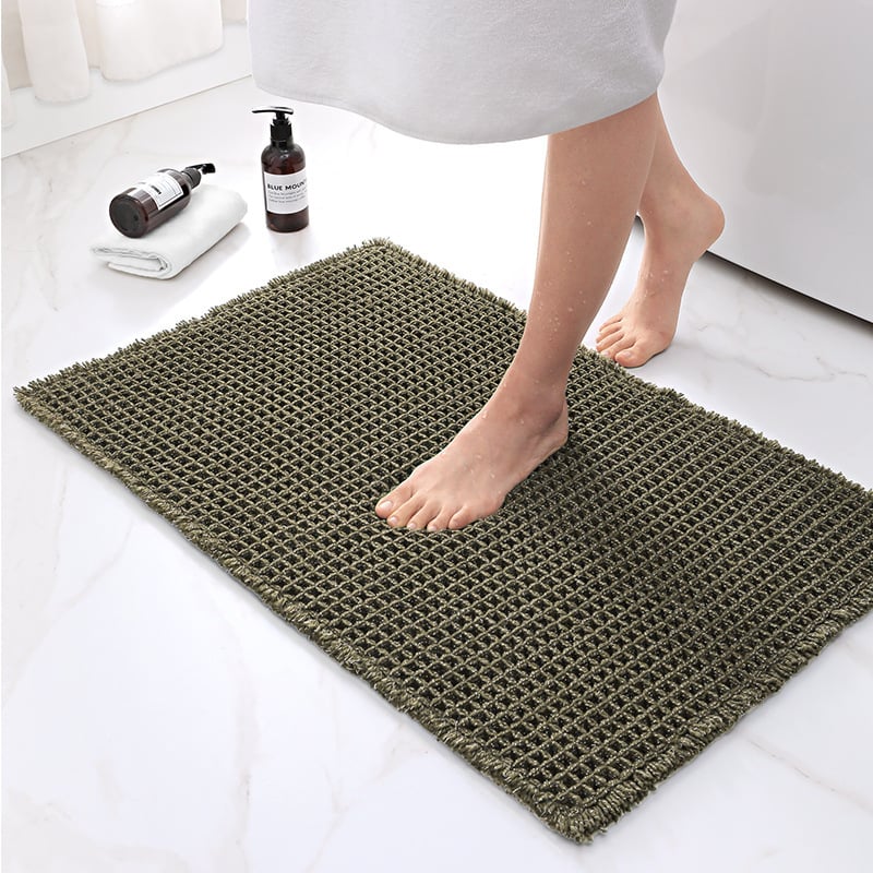 Boho Läufer Teppich für Bad und Küche 9