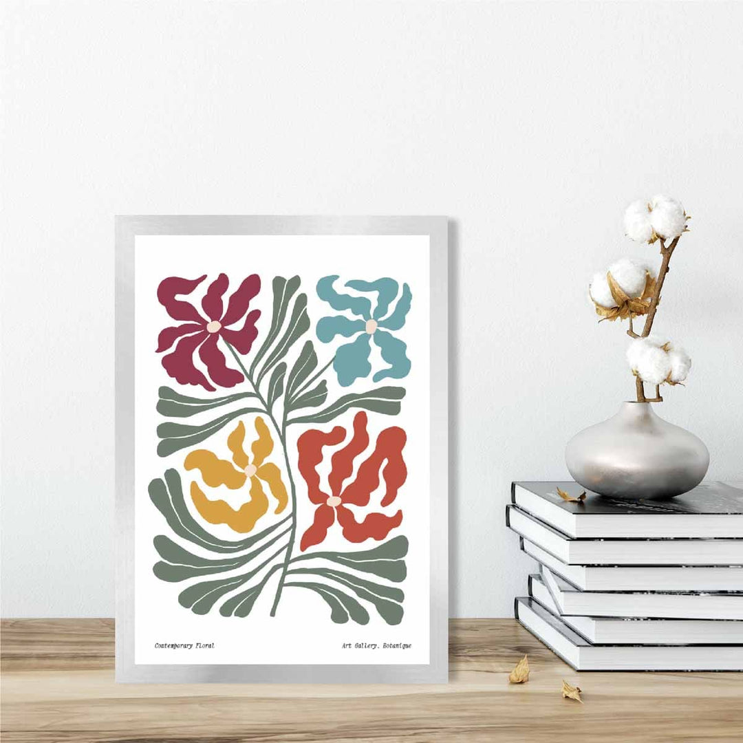 Botanisches Blumenposter im Boho-Stil 2