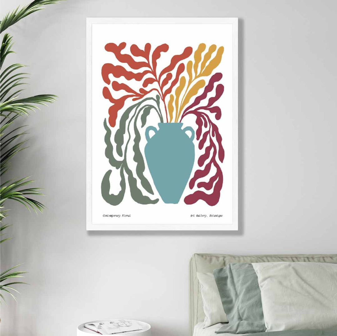 Botanisches Blumenposter im Boho-Stil 4