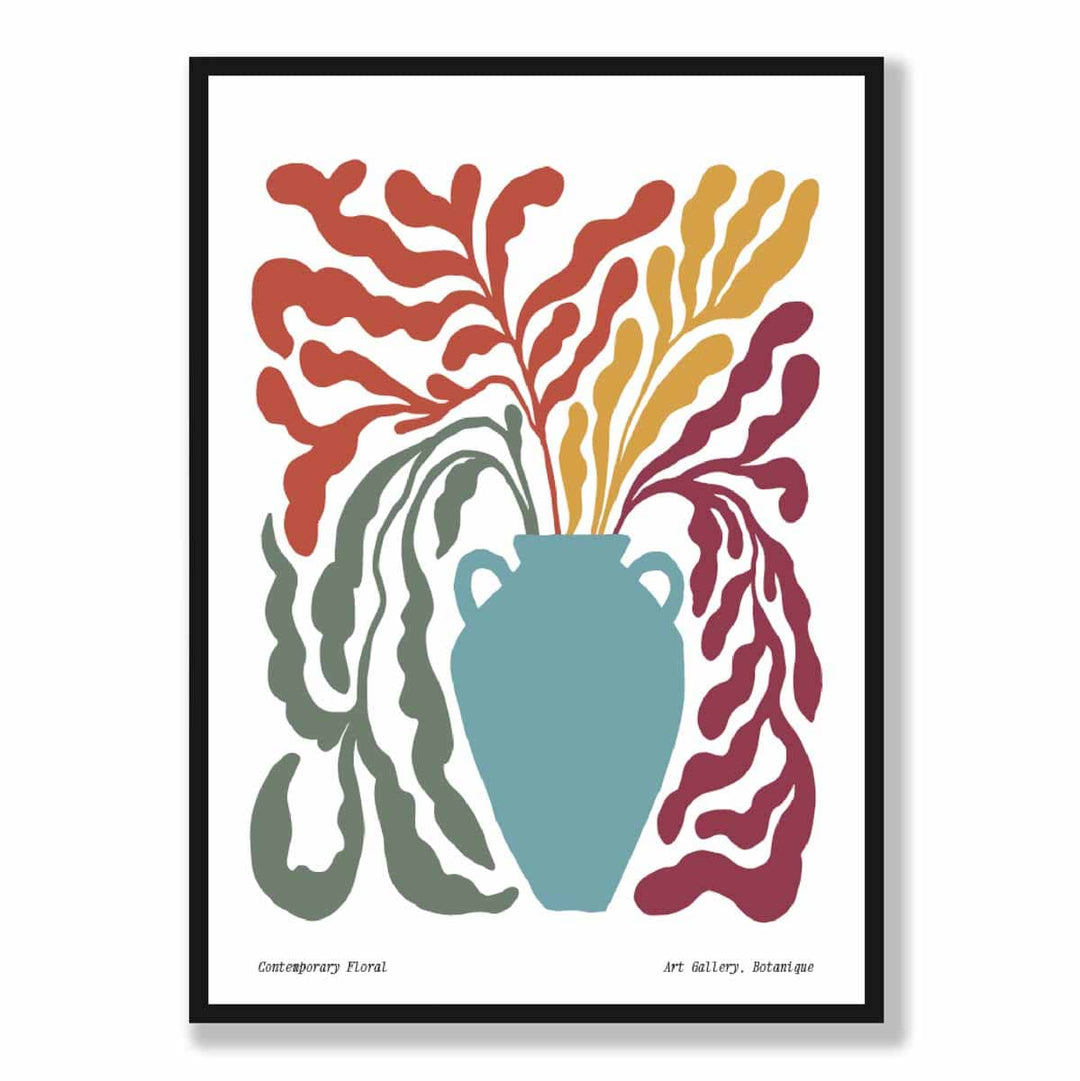 Botanisches Blumenposter im Boho-Stil 5