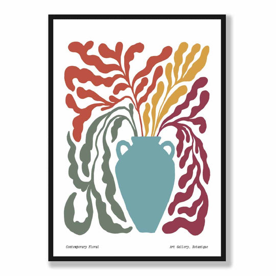 Botanisches Blumenposter im Boho-Stil 5