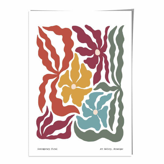 Botanisches Poster im Boho-Stil für moderne Wohnräume 0