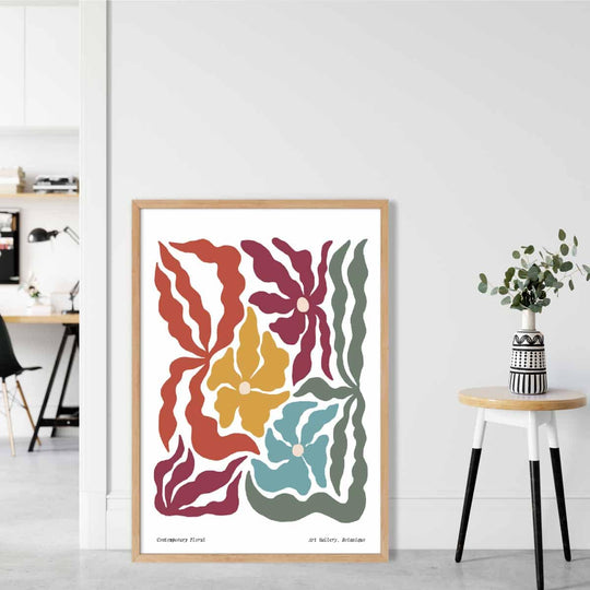 Botanisches Poster im Boho-Stil für moderne Wohnräume 1