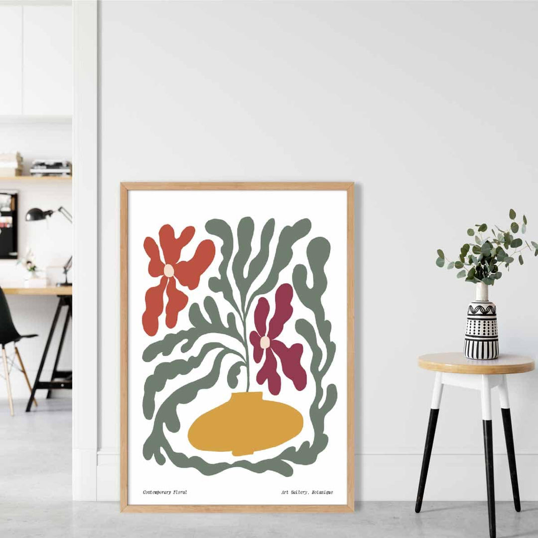 Botanisches Wandbild im Boho-Stil 1