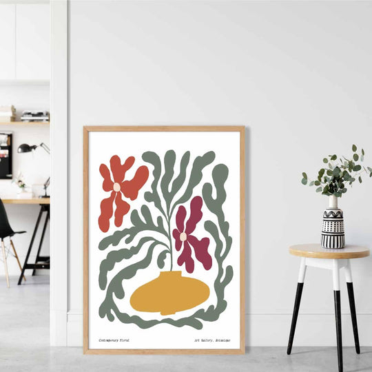 Botanisches Wandbild im Boho-Stil 1