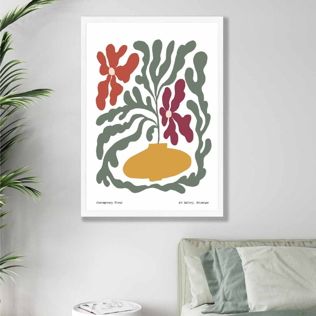 Botanisches Wandbild im Boho-Stil 4