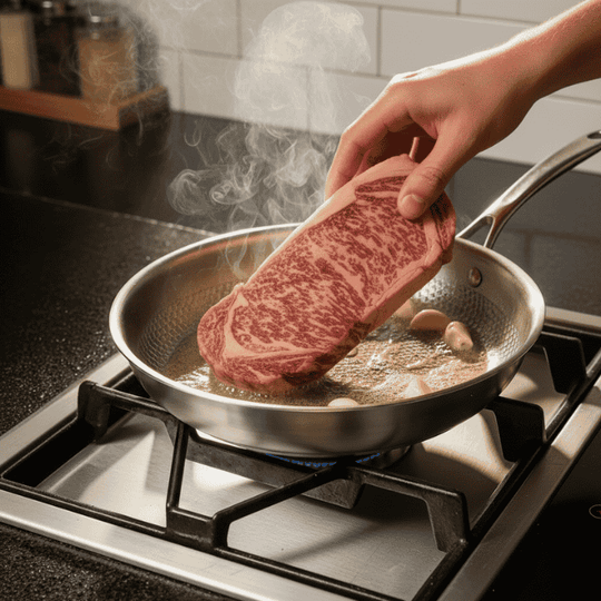 Bratpfanne für gesundes Kochen 0