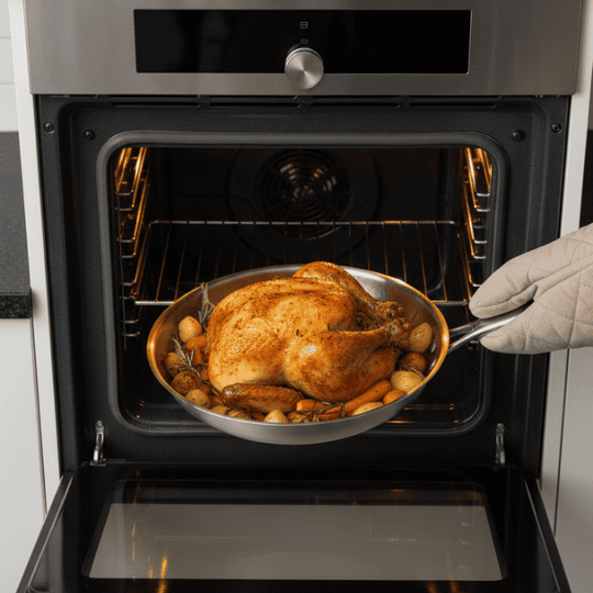 Bratpfanne für gesundes Kochen 3