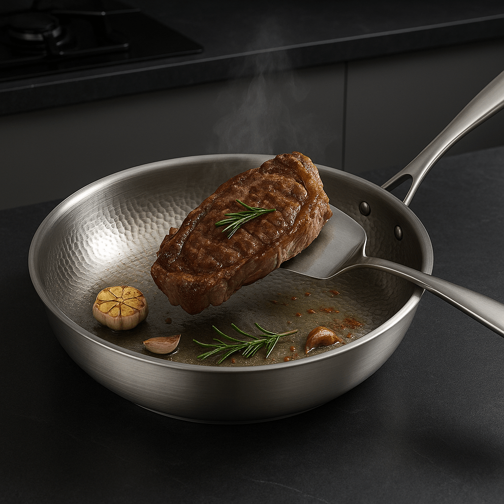 Bratpfanne für gesundes Kochen 5