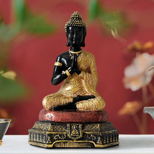 Buddha Statue Meditierend für Innenräume 1