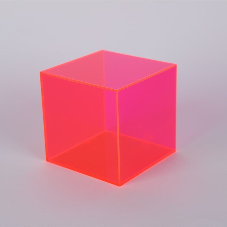 Bunte Acryl Aufbewahrungsbox für Sammlerstücke 6