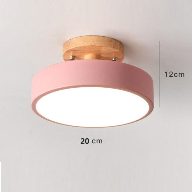 Bunte LED Deckenleuchte im Nordischen Stil für Wohnzimmer und Essbereiche 10