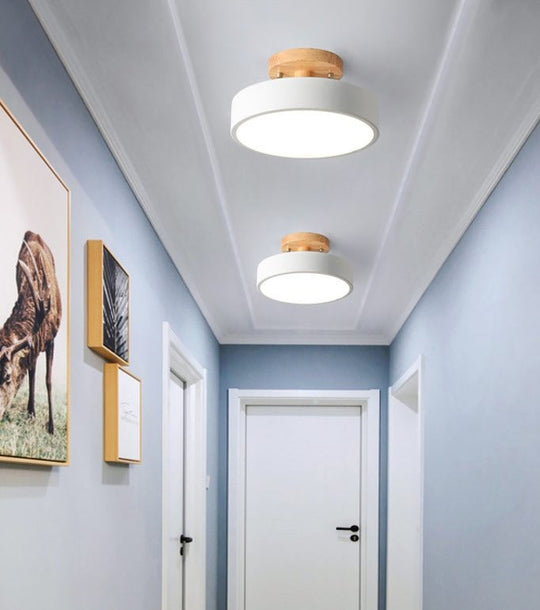 Bunte LED Deckenleuchte im Nordischen Stil für Wohnzimmer und Essbereiche 2