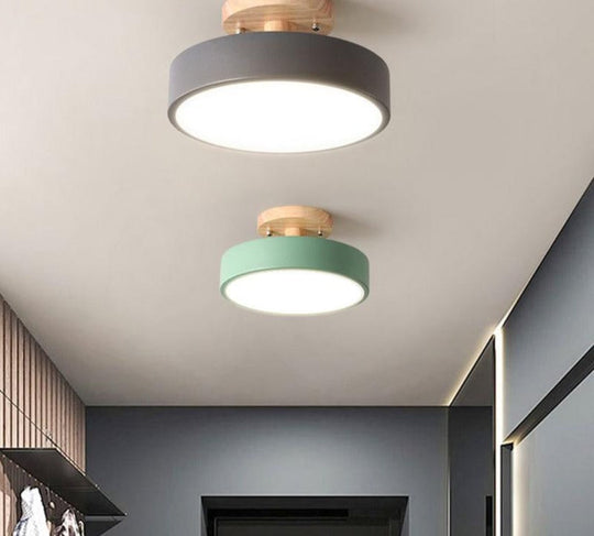 Bunte LED Deckenleuchte im Nordischen Stil für Wohnzimmer und Essbereiche 7