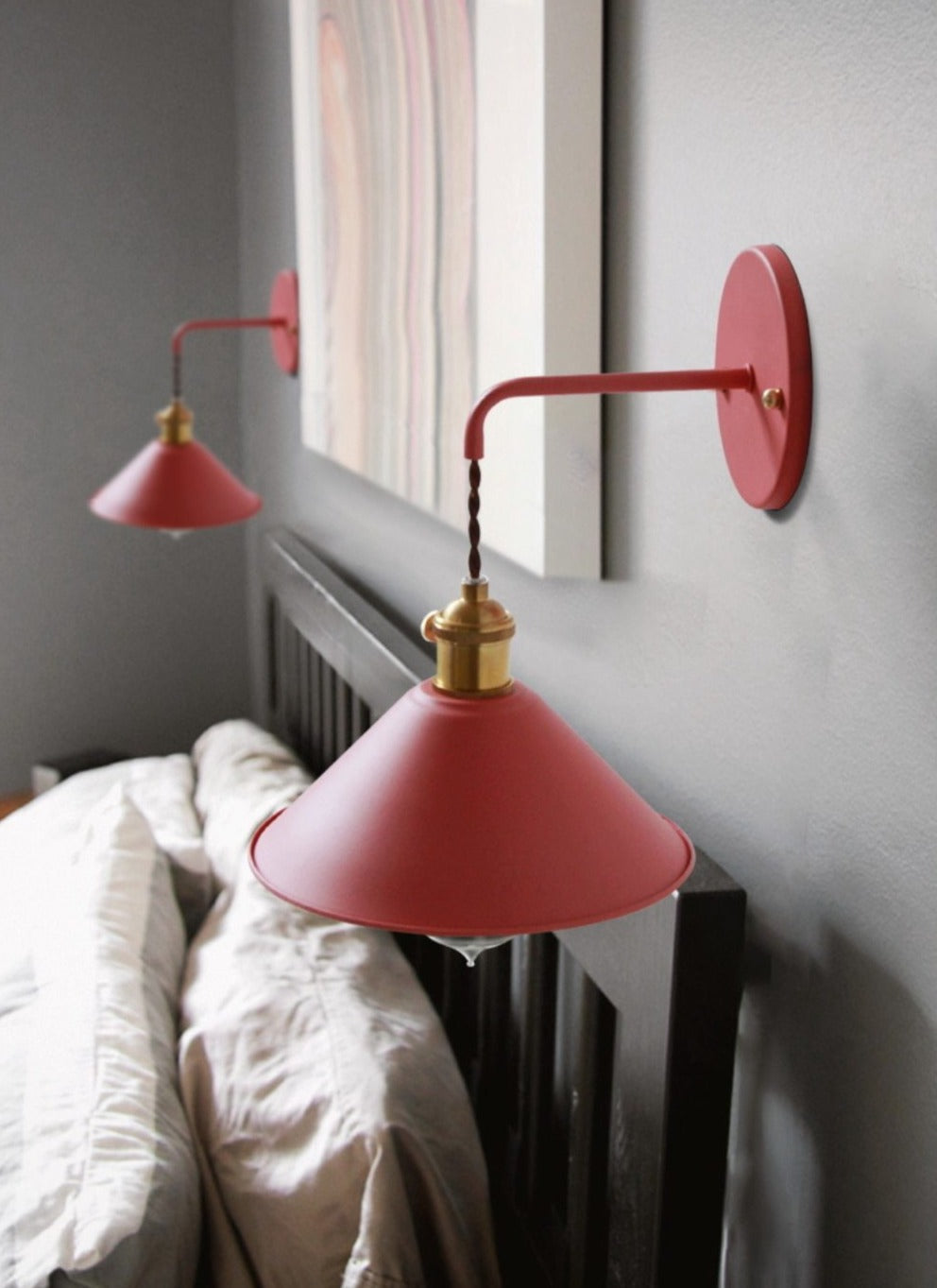 Bunte Wandlampen im Vintage-Stil 10