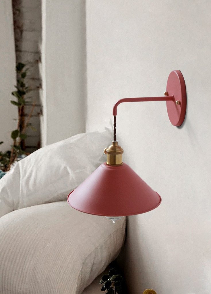 Bunte Wandlampen im Vintage-Stil 4