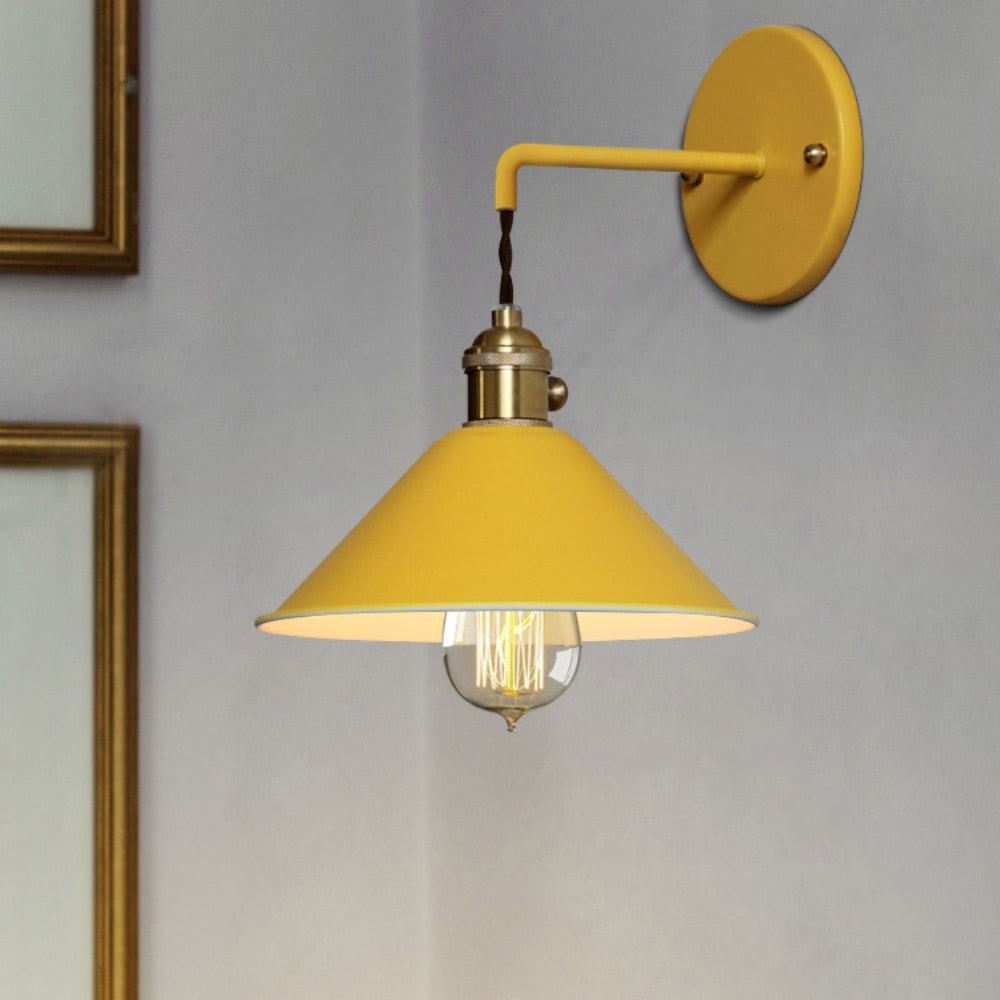 Bunte Wandlampen im Vintage-Stil 5