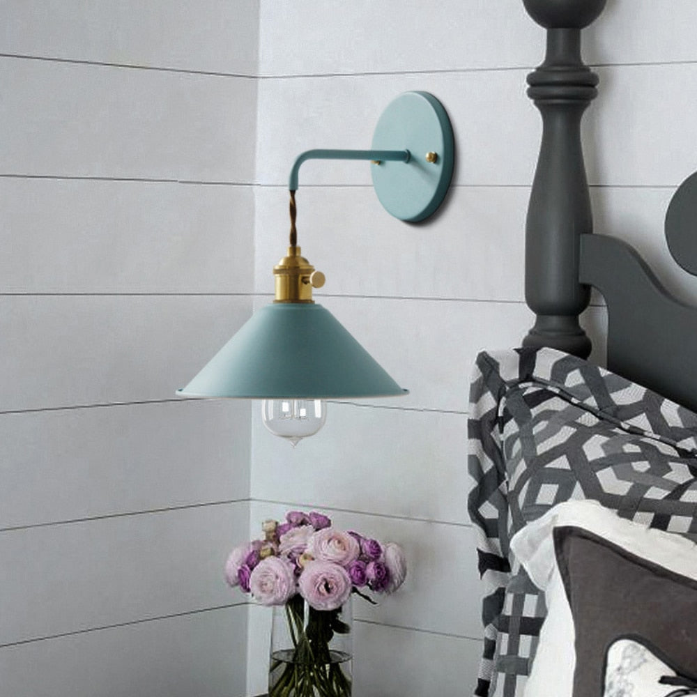 Bunte Wandlampen im Vintage-Stil 6