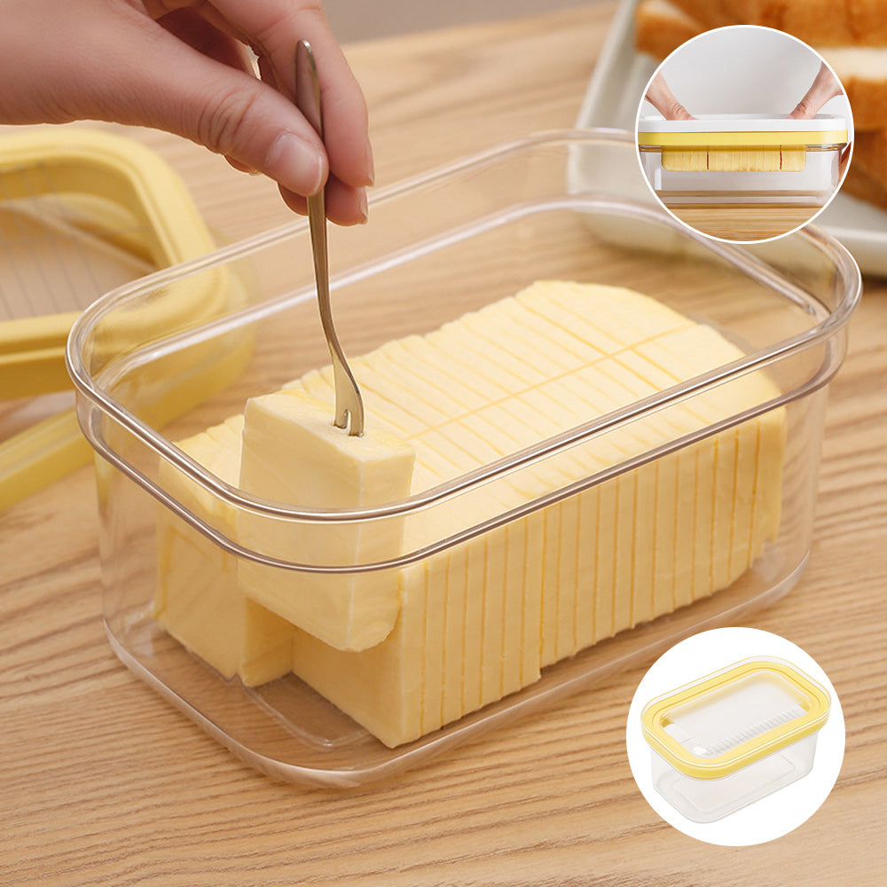 Butterdose Mit Integrierter Schneidefunktion Kompakt Und Praktisch 0