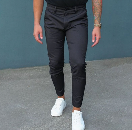 Herren Chino Hose Modernes Design Hochwertiger Stoff-1