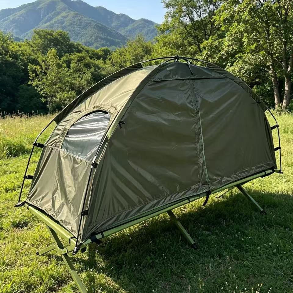 Campingzelt 4 Personen Groß mit Gut Sichtbarem Design und Schnellem Aufbau 1