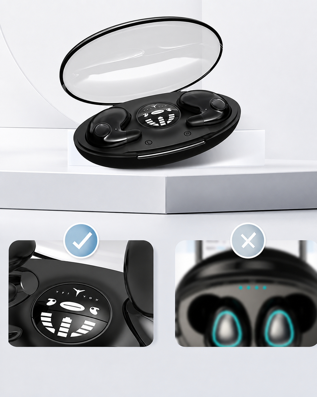 Mini Bluetooth Ohrhörer für Schlafkomfort