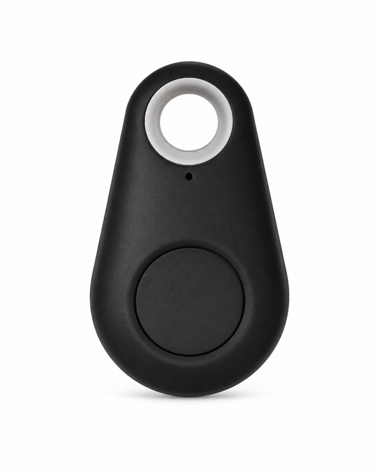 GPS Tracker für Hunde und Wertsachen, Echtzeit-Standortverfolgung, Kompakt, Bluetooth, Ideal für Fahrrad und Alltag