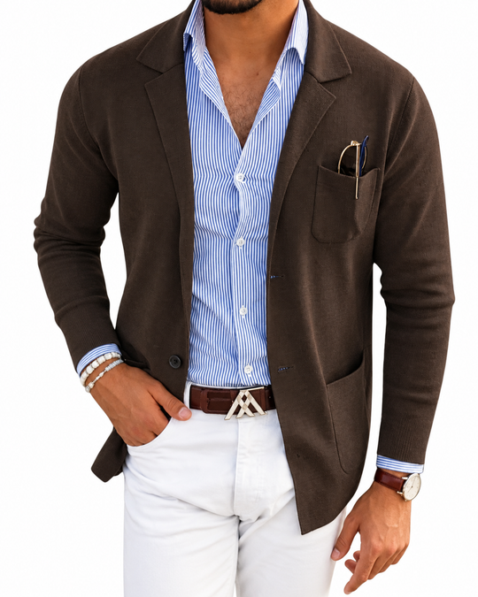 Herren Blazer Old Money Stil