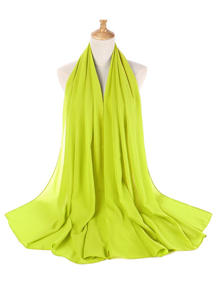 Chiffon Hijab Stirnband