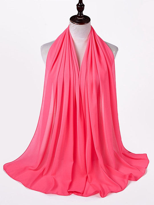 Chiffon Hijab Stirnband