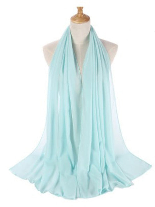 Chiffon Hijab Stirnband