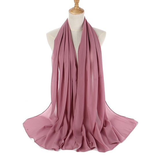 Chiffon Hijab Stirnband