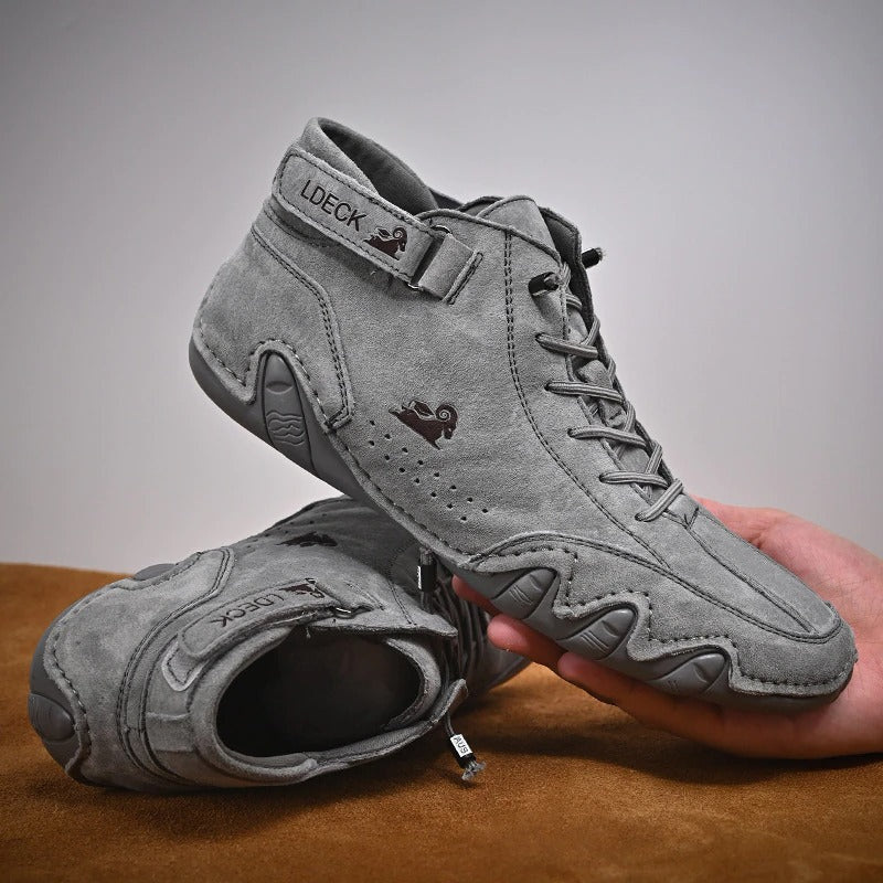 Variant image for Herren Schuhe Schwarz Elegant Orthopädisch Leder Komfortabel-2