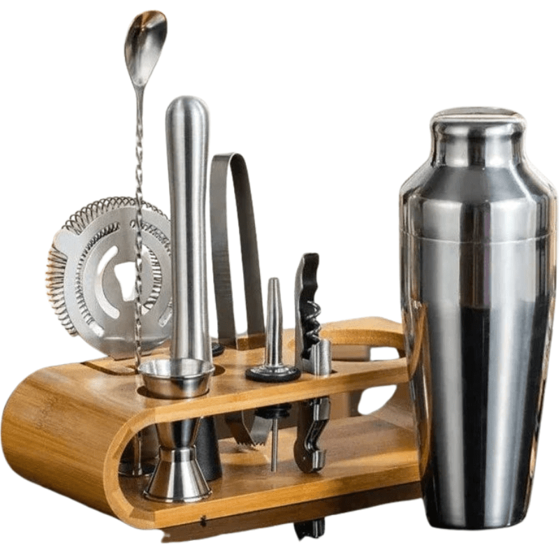 Cocktail-Set für stilvolle Drinks – 10-teiliges Mixologie-Set 0