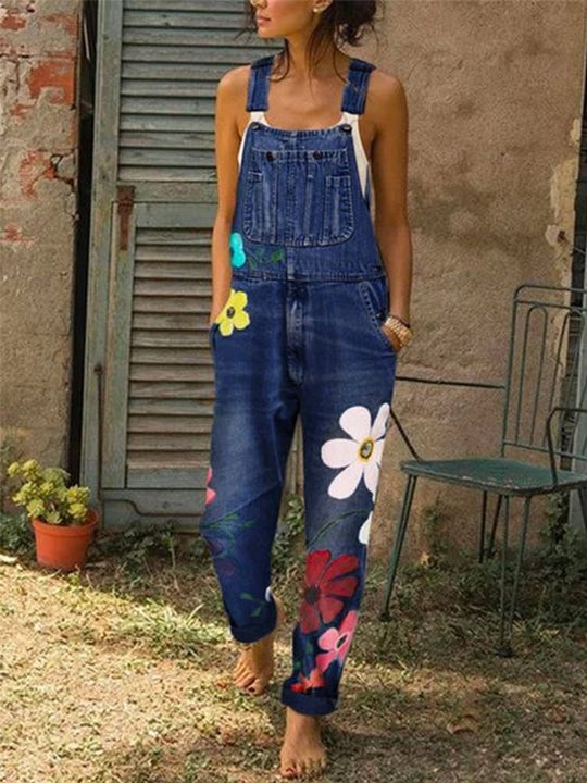Damen-Jumpsuit im Denim-Stil 1