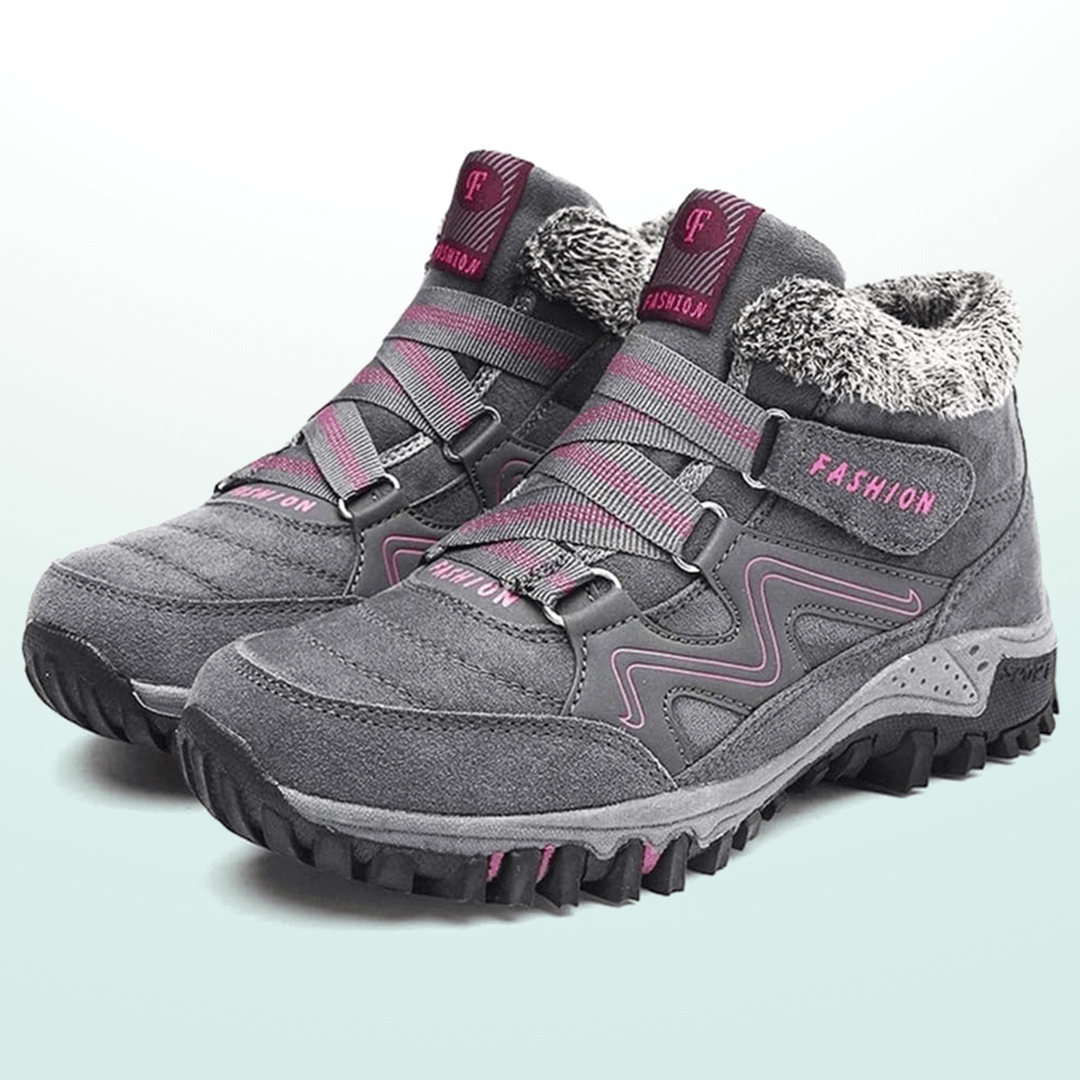 Damen-Winterstiefel mit orthopädischer Unterstützung, warm und wasserdicht 5