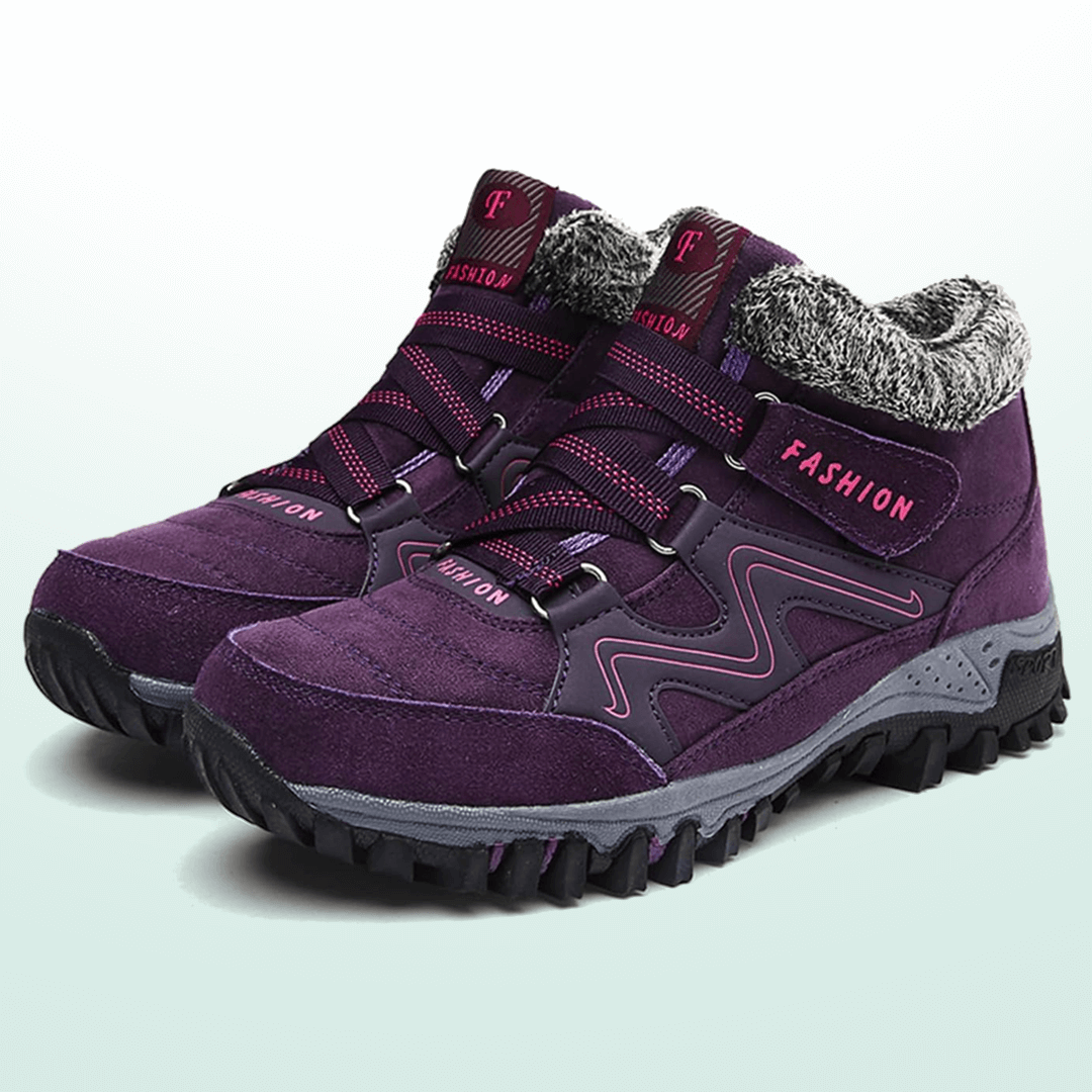 Damen-Winterstiefel mit orthopädischer Unterstützung, warm und wasserdicht 6