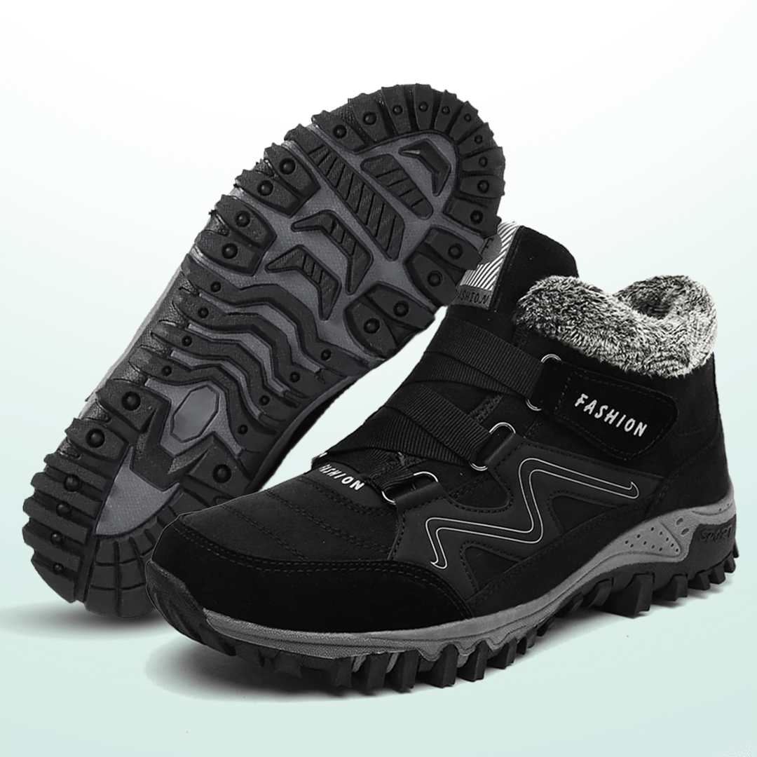 Damen-Winterstiefel mit orthopädischer Unterstützung, warm und wasserdicht 8