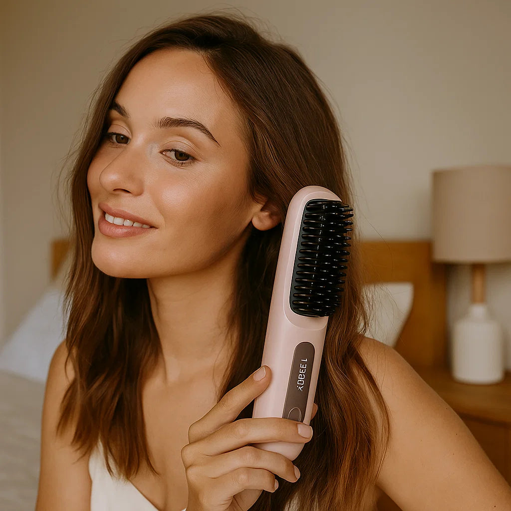 Damen 5 in 1 Haarstyler für Schnelles Styling – Glätten, Locken und Volumen 5