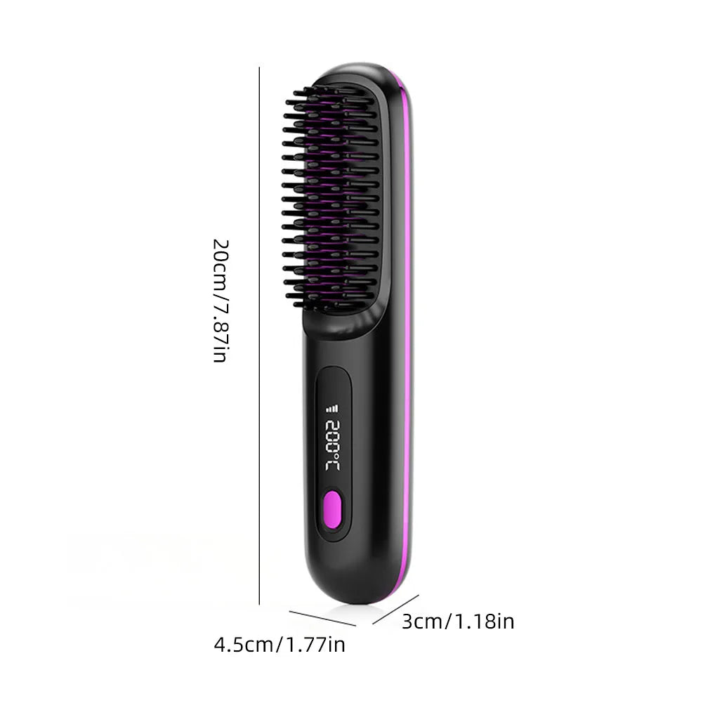 Damen 5 in 1 Haarstyler für Schnelles Styling – Glätten, Locken und Volumen 8