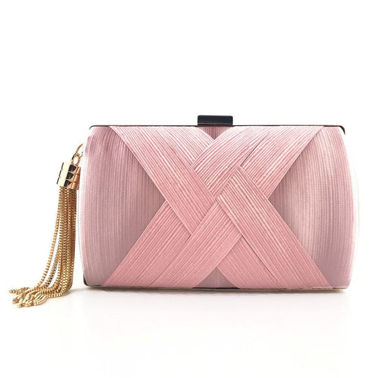 Damen Abend-Clutch mit Quasten 6