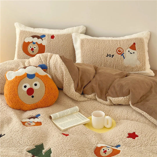Damen Bettwäsche-Set Gemustert 135x200 Kuscheliges Design für Behagliche Nächte 2