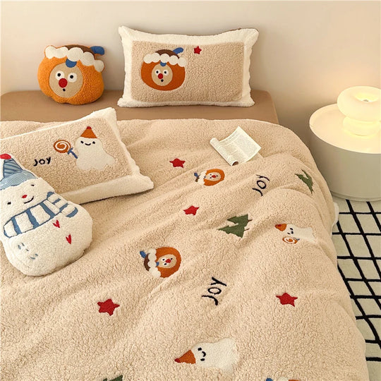 Damen Bettwäsche-Set Gemustert 135x200 Kuscheliges Design für Behagliche Nächte 3