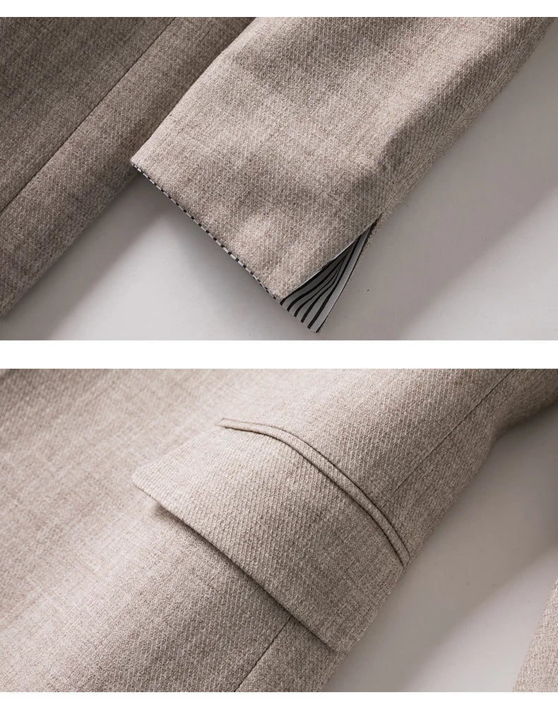 Damen Blazer Lässig mit langen Ärmeln 7