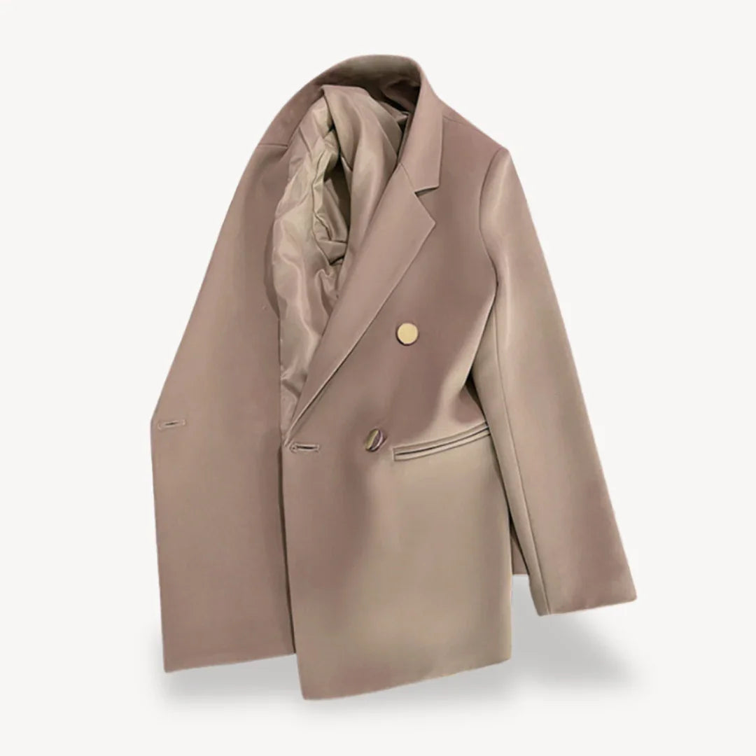 Damen Blazer Zweireihig Klassisch 1